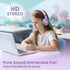 85/94dB 3.5mm Headset HK03 acer Kids Headphones - Over-Ear Volume Limiter, Jack Foldable Stereo Sound for Toddlers