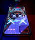 YHan iPhone 12 Pro Max 6.7-inch Case, Colorful Luminous Tempered Glass Protective Case, Personalized for Women and Men