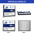 THREE COLOUR DOGFISH 64MB 5PACK FAT16 Dogfish Compact Flash Memory Card Industrial CF Type I Card for Industrial