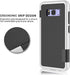 Jeylly Galaxy S8 Case with 2 Pack HD Soft Screen Protector, Ultra Slim One-Piece Anti-Slip Rugged Soft TPU Bumper