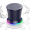 ZYHKON Rotary Bluetooth Shower Speaker with RGB Lights, IPX5 Waterproof Portable Speaker with
