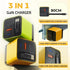 Silanit 3 1 Charger,80w 2 in GaN Fast Charger Adapter with Type-C Cable & USB Ports,Multi-Functional Retractable All