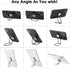 Phone Ring Holder Finger Kickstand, 360° Rotation Metal Phone Grip for Magnetic Car Mount