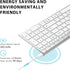 iClever BK10 Bluetooth Keyboard, Multi Device Rechargeable Bluetooth 5.1 with Number Pad, Ergonomic Design