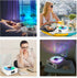 The Waves Vinyl Player with Water Ripple Light, 2024 New Bluetooth Speaker Compatible with TF, AUX Mode, Record Player