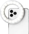 Selfie One Ring Light for Phone, iPhone, Android or Laptop | 3 Adjustable Light Modes | Rechargeable Batteries, Clip On