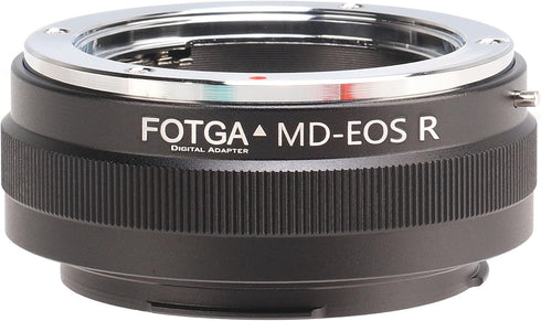 FOTGA MD-EOSR Lens Mount Adapter Ring - for Minolta MD Lens to Canon EOS R Mount Series Mirrorless Cameras