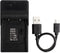 LI-40B USB Charger - For Olympus D-720, FE-230, FE-340, FE-280, Stylus 710, 790SW, 770SW, 7010, 760, 720SW, and More