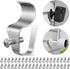 Vinyl Siding Clips Hooks, No-Hole Needed Outdoor Siding Screws Hanger for Mount Home Security Camera (40 Pack)