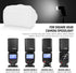 NEEWER Flash Diffuser for Square Head Speedlite Flash, Snap On PC White Light Modifier for Various Speedlights