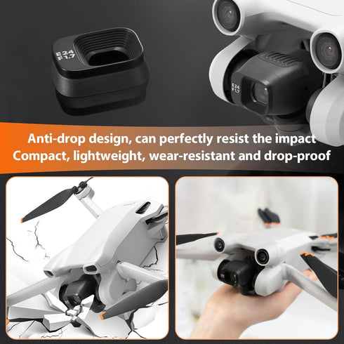 for DJI Mini 3/Mini 3 Pro Gimbal Camera Frame Replacement Mini 3 Pro Gimbal Camera Lens Frame Cover Cap Drone Accessories Parts