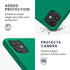 kwmobile Case Compatible with Apple iPhone 11, TPU Silicone Phone Cover with Soft Finish, Emerald Green