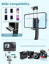 Selfie Stick, 41'' Extendable Phone Tripod Stand with Phone Holder & Detachable Remote, 360° Rotation for iPhone Android