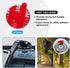 pop-tech Sticky Adhesive Replacement for Magnetic Car Mount, 8PCS Circular Heat Resistant 3M VHB Sticker Pads