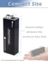 Mini A Pair of Gigabit Fiber Media Converter, Plug and Play Fiber to Ethernet Compact Ethernet Converter