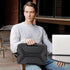 MOSISO 15.6 inch Laptop Sleeve, Waterproof Shockproof Artistic Geometric EVA Bag with Handle for MacBook Pro 16, HP,