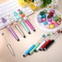 Heeshbou 30 2-In-1 1.0mm Pcs Beadable Pens Bulk Beadable Stylus Pen for Touchscreen Plastic Bead Pens Kit Handwriting