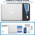 Laptop Sleeve Bag 14 inch, Shockproof Protective Cover with Accessories Pocket, Portable Case for 14 inch MacBook