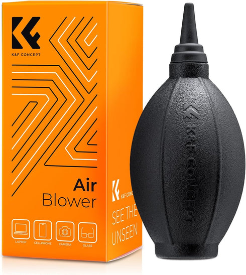 K&F Concept Soft Tip Air Blower, Lens Blower for Digital, DSLR, SLR Cameras, Sensitive Electronics, and Keyboards,