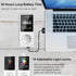 Wodgreat MP3 5.0, 1.8 inch 128GB(White, 32GB) Player with Bluetooth Screen Portable Music Player with HD Speaker, HiFi