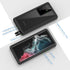 Lanhiem IP68 Waterproof Dustproof Case for Samsung Galaxy S22 Ultra, Built-in Screen Protector, Heavy Duty (Black/Clear)