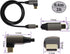 90 Degree USB C to USB C 3.1 Gen 2 Cable USB Right Angle 3.1 Type C Male to Male Extension Cable Fast Charging Compatible for Google Pixel 3XL,Samsung Galaxy Note 10 S20,MacBook(0.6M/2Pack) by AAOTOKK