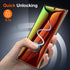 Fotbor Privacy Screen Protector for Samsung Galaxy S24 Ultra, 2 Pack Colorful Gradient Anti-Spy Anti-Blue Light Full