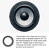Speaker Foam Edge Surround Rings Rubber Perforated Subwoofer Rings Replacement Parts for DIY Speaker Decoration - 7
