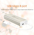 j5create USB C Hub Adapter Dongle - 3-Port USB 3.0 & VGA Multi-Monitor Display for MacBook, Windows