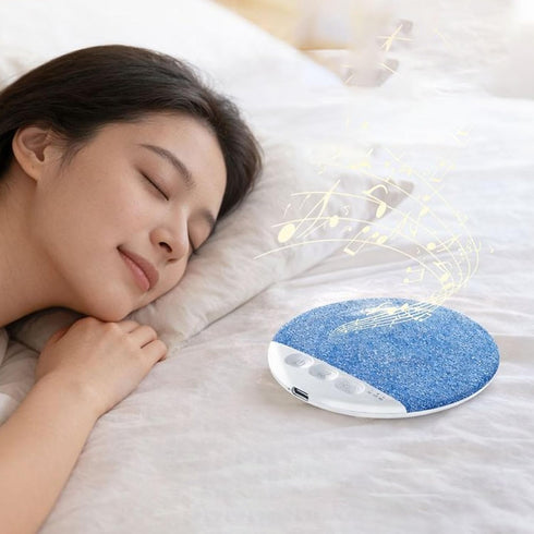 Gugxiom Bluetooth Pillow Speaker for Sleeping, Under Pillow Speaker Built in White Noise Sound Machine, Auto Off Timer