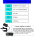 Gilivier 24V 24V 6.2FT 100-240V 50/60Hz 24Volt 48W 2A 1.5A 1A 0.5A 5.52.5mm&14 Power Supply AC Adapter DC Power Cord