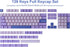 Hyekit PBT Keycaps, 132 Keycaps Cherry Profile Botanical Keycap for Cherry MX Mechanical Keyboards (Witch Emilia)