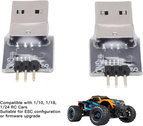 Naroote Programmer, Programming Programming 1/10, 1/18 /24 ESC USB Interface Open Source Speed Control Tool, Optimized