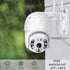 Pan Tilt Outdoor Security Camera, 1080P Home WiFi IP Camera, Dome Surveillance Cam with Two Way Audio, Night Vision