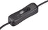 MECCANIXITY USB Cable with ON/Off Switch - 2M Black USB Male to Female Extension Cord for LED Desk Lamp