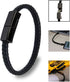 SEANADO Leather Bracelet Charger USB Charging Cable, Portable Travel Charger for iPhone 11, Android, Samsung