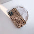 Leopard Cheetah Print Phone Case for iPhone 12 Pro Max 6.7'', Soft Flexible Protective Luxury Rubber Gel Back Cover