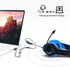 MillSO Headset Adapter, 3.3 Feet 3.5mm Mic and Audio Headphone Splitter for Dual-plug Headset to PS4, Xbox One