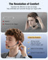 QOEKUEY Headset Headset USB with Mic for Call Center & Office Use - Open Ear Headphones for All-Day Comfort, Computer