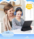Upgrade USB Type C Kids Headphone for School, Foldable Lightweight On-Ear Headphones, 94dB Safe Volume Limited, HD