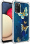 Galaxy A02S Case (USA Version), Slim Flexible TPU Airbag Bumper Shock Absorption Rubber Cover for Girls