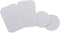WixGear Mount Metal Plate with Adhesive for Magnetic Cradle-Less Mount - X4 Pack (Silver)