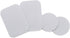 WixGear Mount Metal Plate with Adhesive for Magnetic Cradle-Less Mount - X4 Pack (Silver)