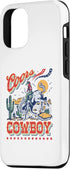 iPhone 13 Pro Vintage Cowhide Riding Coors Cowboys Western Country Case