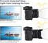 Tulip Lens Hood for Canon RF-S 10-18mm f/4.5-6.3 IS STM Lens, Reversible Shade Protector, Compatible with 49mm