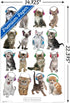 Trends International Keith Kimberlin-Kittens-Headphones Wall Poster - 14.725" x 22.375", Premium Unframed Version