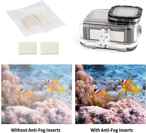 Underwater Anti-Fog Case Insert, 30pcs for Waterproof Dive Housing, Removing Blur Defogger for Underwater Photography