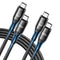 USB C to USB C Cable 100W 6FT 2Pack, USBC to USBC Fast Charging Cable for iPhone 15/15 Pro/15 Plus, iPad Pro