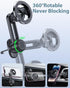 volport Magnetic Phone Holder for Car Vent, Non Blocking Car Phone Holder for iPhone MagSafe, Strong Magnet Mount