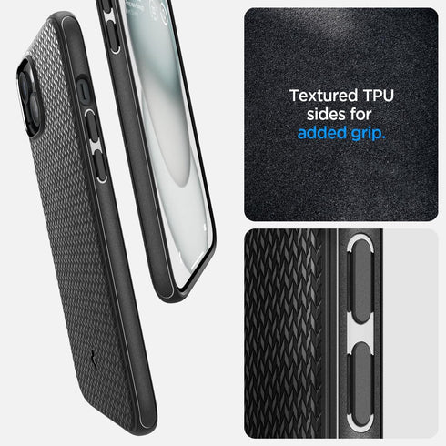 Spigen MagFit Mag Armor Case for iPhone 15 - Military-Grade Protection, MagSafe Compatible, Matte Black (2023)